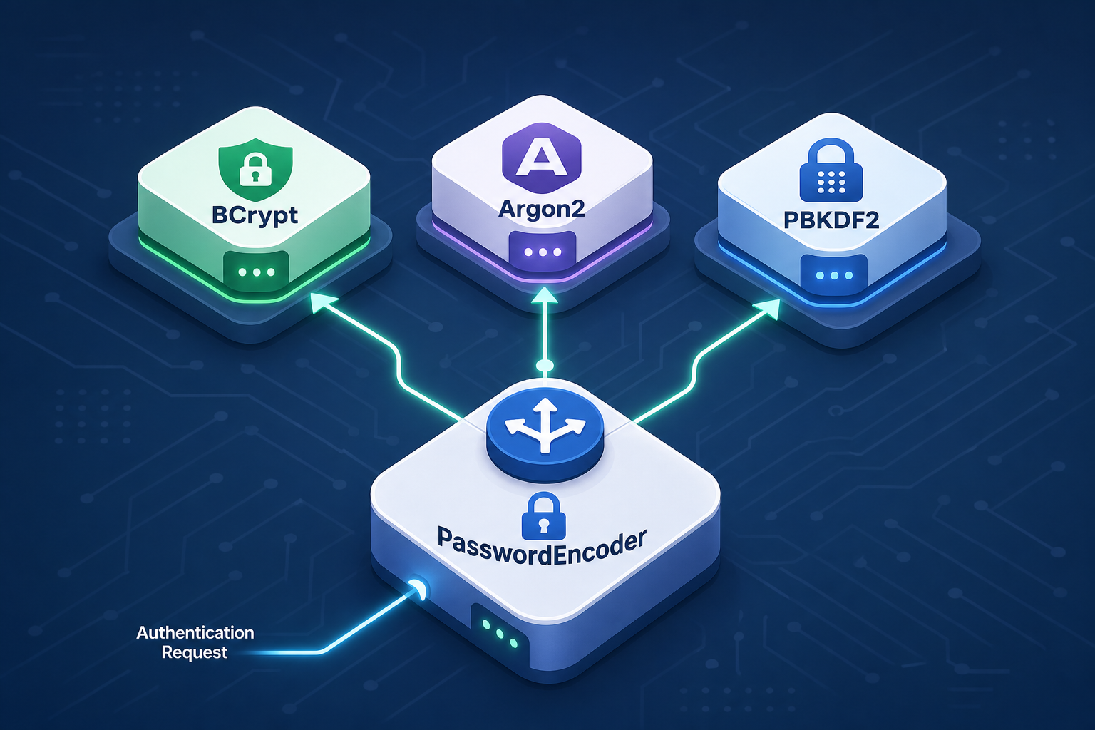 Spring Security Password Encoding: BCrypt, Argon2, and PBKDF2